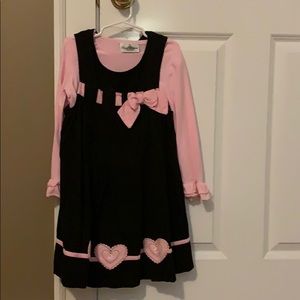 Little girls size 6 corduroy dress